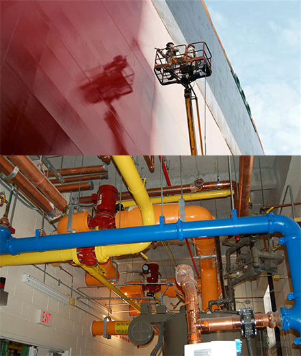  Industrial painting contractor providing painting services in MA & NH